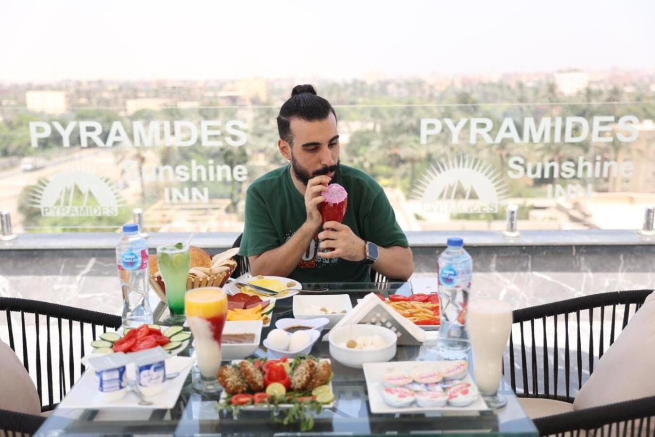 Hotel Pyramids Sunshine View Kafret el-Gabal Exterior foto