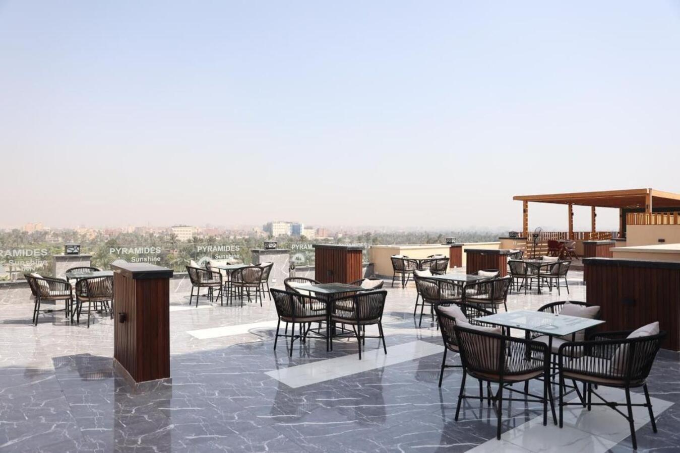 Hotel Pyramids Sunshine View Kafret el-Gabal Exterior foto