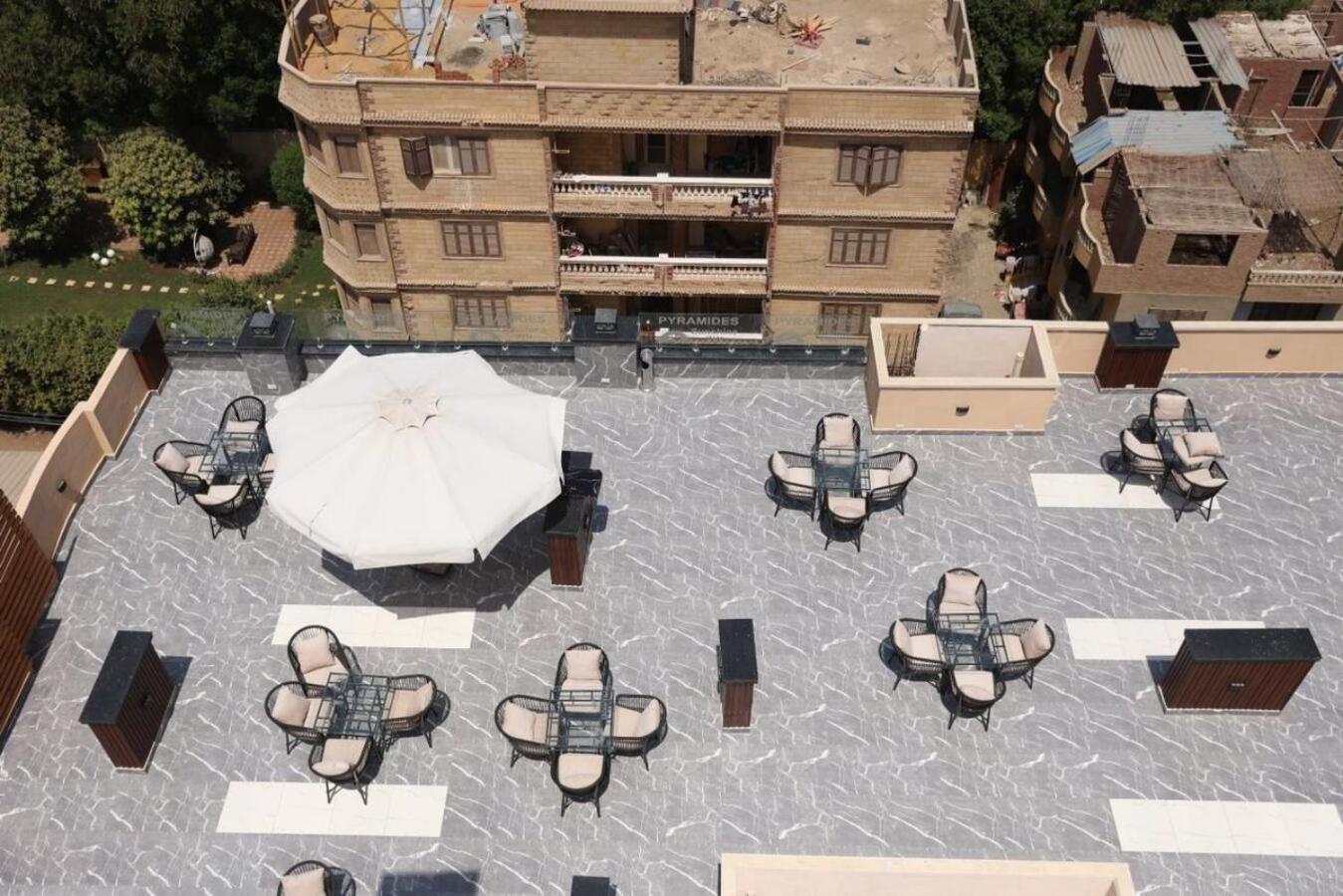 Hotel Pyramids Sunshine View Kafret el-Gabal Exterior foto