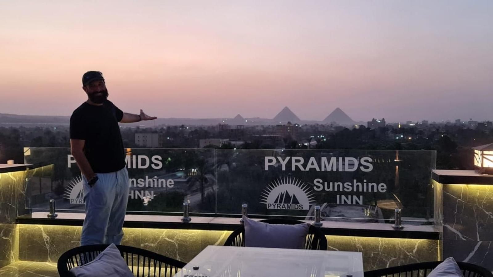 Hotel Pyramids Sunshine View Kafret el-Gabal Exterior foto