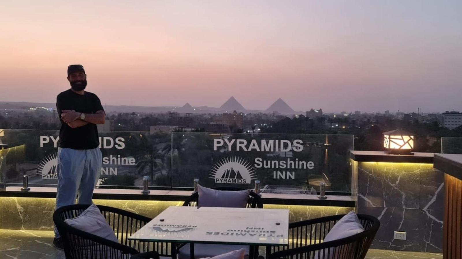 Hotel Pyramids Sunshine View Kafret el-Gabal Exterior foto